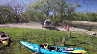 Middle River Madison County Iowa Kayak Canoe - May 5-6-17