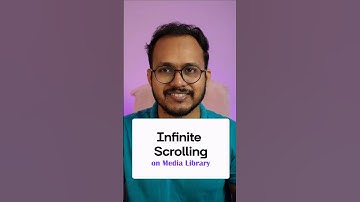 infinite scrolling in WP Media Library