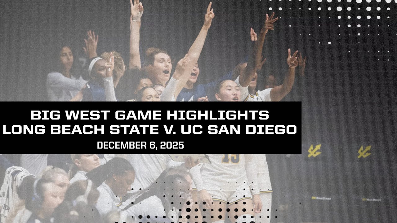 Game Highlights: Long Beach State at UC San Diego women's basketball - Dec. 6, 2025