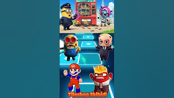 Minions Exe 🆚 The Boss Baby 🆚 Super Mario Bros 🆚 Inside Out Anger Coffindance #shorts #coffindance
