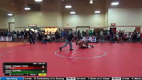 MEN 206-220 Isaac Blevins Arizona Vs Gage 12gage C...