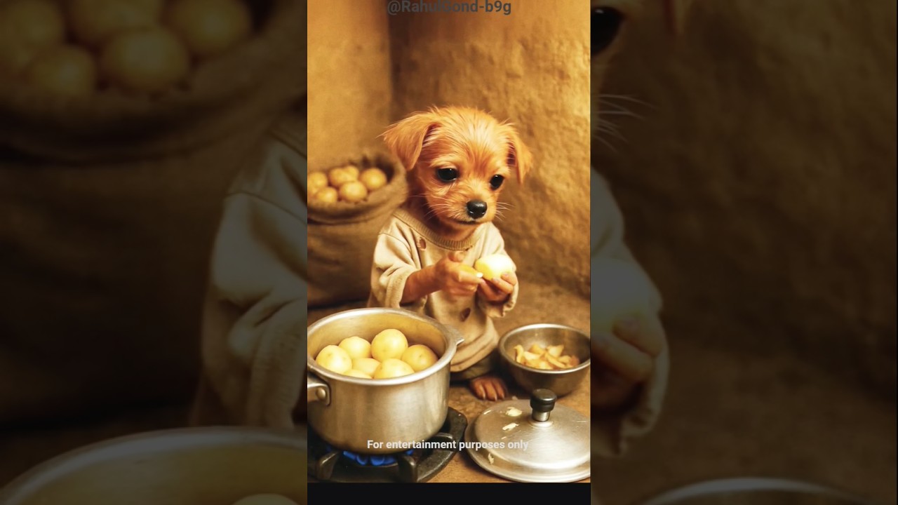 The Poor Puppy didn't have cash for treatment 😭 so, his friends making fun of him 