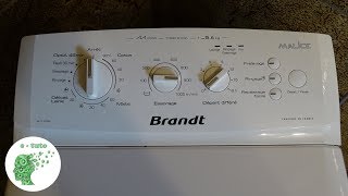 Видео Changer charbons moteur machine à laver Brandt. (автор: e - tuto)