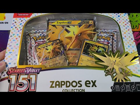 Pokémon 3.5 Scarlet & Violet 151: Zapdos EX BOX