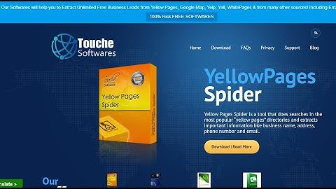 Download and install Yellow Pages Sider | Extract Business Leads