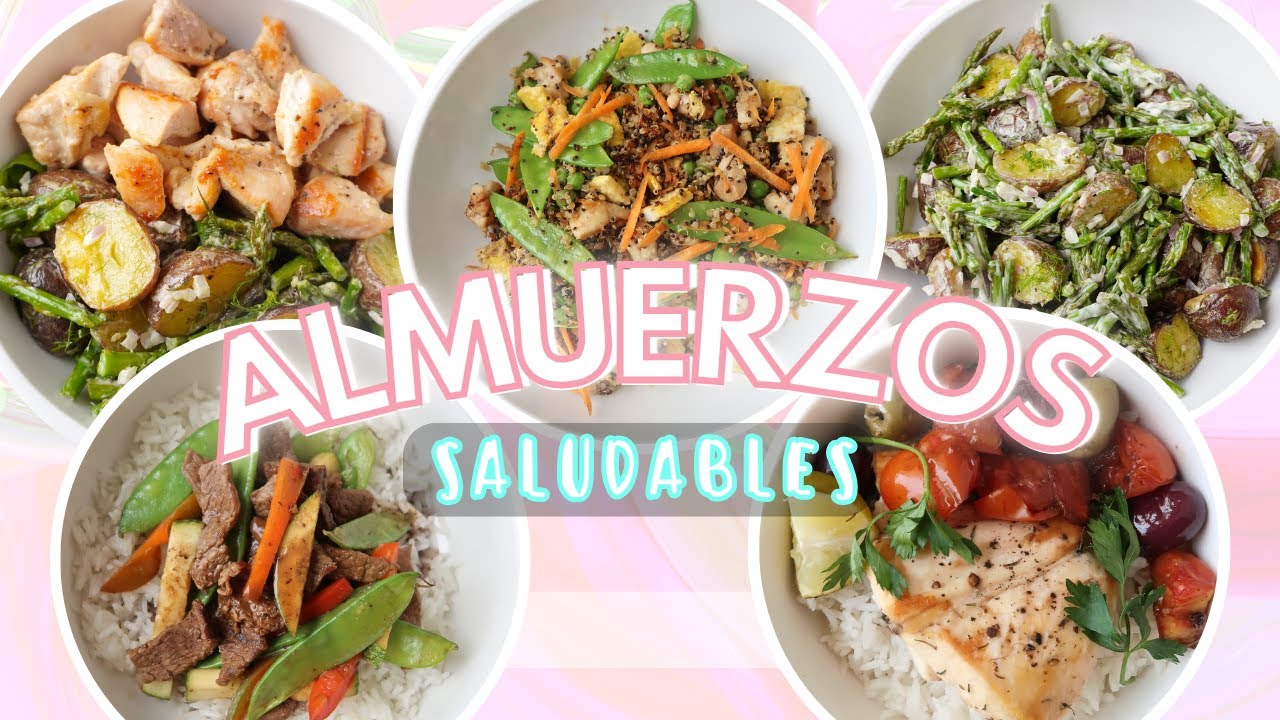 7 ALMUERZOS SALUDABLES | Michela Perleche