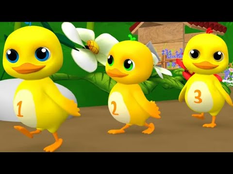 ចំរៀងកុមារ កូនទាទាំង5 Five Little Ducks - THE BEST Songs for Children | Kids Play. Cambodia kid Song