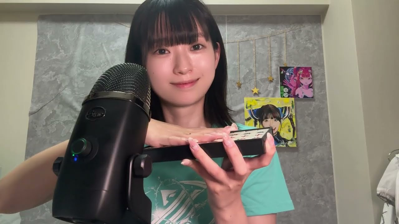 【ASMR】色んな物を指でなぞって遊んでみたよ【すっぴん】