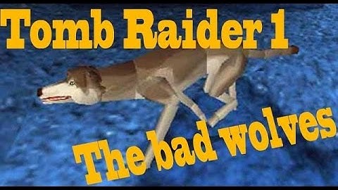 Tomb Raider 1 (1996) Gameplay Walkthrough Part 1 | Caves Level 1