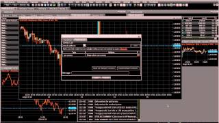 How to set a simple alert using Netdania charts
