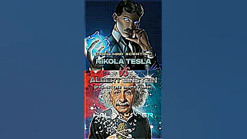 Nikola Tesla VS Albert Einstein #shorts