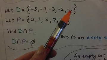 Algebra I #9.1c, Inequalities - Intersection of Sets ∩ and Empty Sets { }