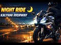 Night Ride on Kalyani Highway 🌃 | Smooth Ride POV | MD AYUSH