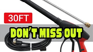 High Pressure Washer Gun Power Washer 4000PSI Spray Wand Lance with 5 color Quick Connect Nozzles C