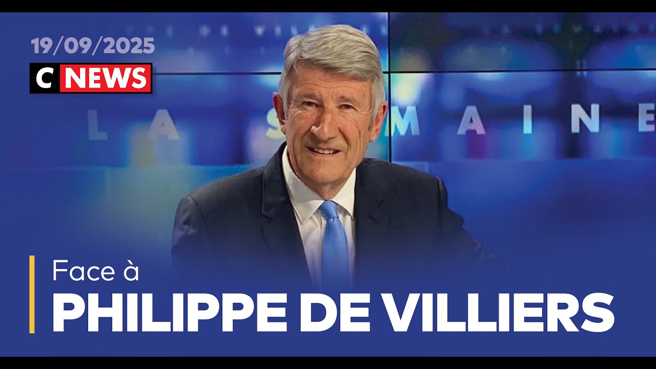 Face à Philippe de Villiers / 19 septembre 2025 (CNews)