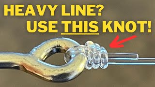 The BEST knot for heavy line! (tie the Centauri Knot) by Just The Lip Fishing 241,277 views 1 year ago 4 minutes, 36 seconds
