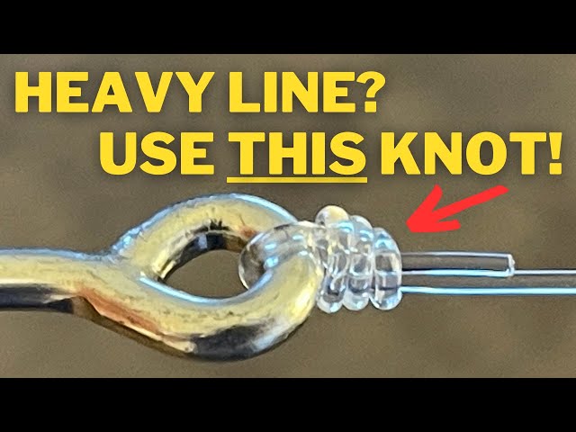 The BEST knot for heavy line! (tie the Centauri Knot) 