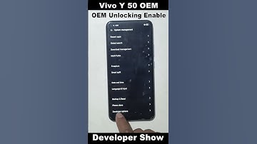 How To Vivo Y 50 OEM Unlocking Enable Developer Show I How to Unlock Vivo Bootloader 2023