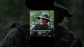 A group of unknown individuals suddenly appeared on the island where new recruits were training