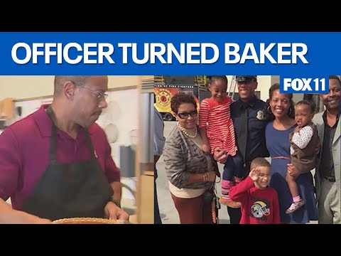Officer turns baker for the community  | FOX 11 LA