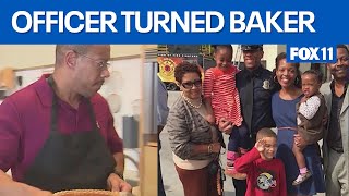 Officer turns baker for the community  | FOX 11 LA