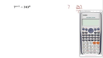 9 Exponential equations reduced to linear equations