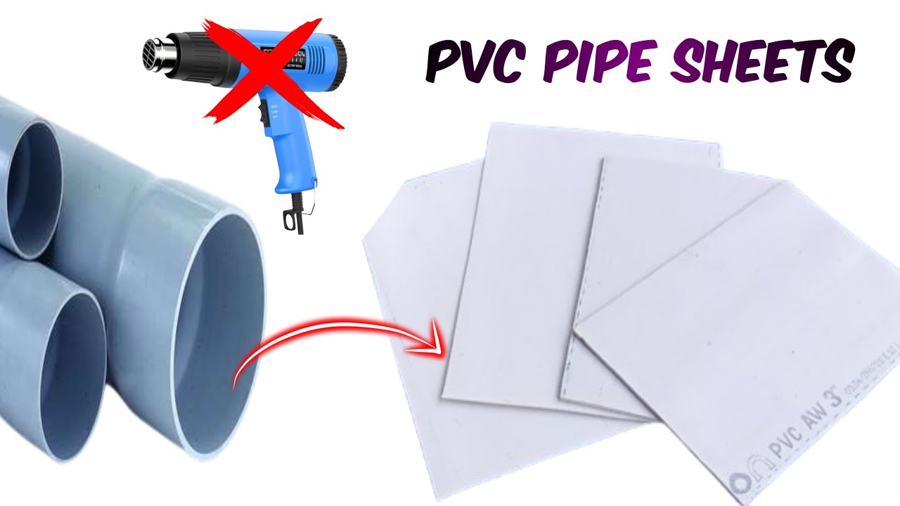 The Ultimate Guide to how to make pvc pipe sheet | pvc pipe ke sheet ...