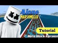 How to make Marshmello - Alone In Minecraft Note Block