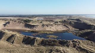 Devil's Hole Area Formby Liverpool with DJI Mini 2 Drone