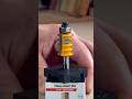 Trying a New Wave-Shaped Router Bit #shorts #woodworking #diy
