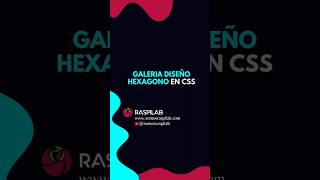 shorts Cómo hacer una galería de imágenes con diseño hexágono con css |  Animaciones link en canal