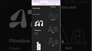 Curated collection of beautiful free fonts for designers #uiux #inspiration #fypシ #typography #fonts screenshot 5