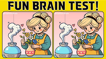 🧠🧩Spot the 3 Differences | Brain-Busting Puzzles  (A Bit Tricky)