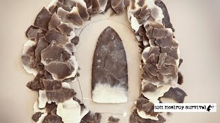 Flint Knapping--Stop Animation in one minute