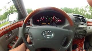 Lexus LS 430 High miles POV test drive owner review Highway test drive 060 best car ever!