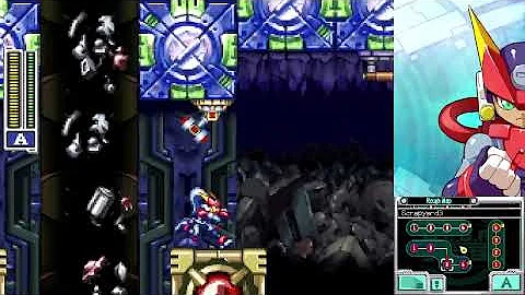 Mega Man ZX Advent - That one part of the moving block puzzle in the Scrapyard...