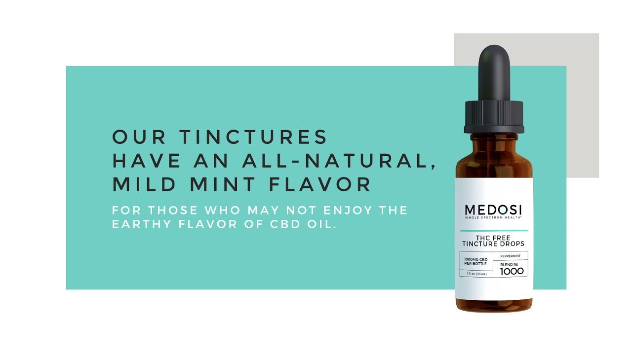 Medosi Tincture Line-Up Product Video