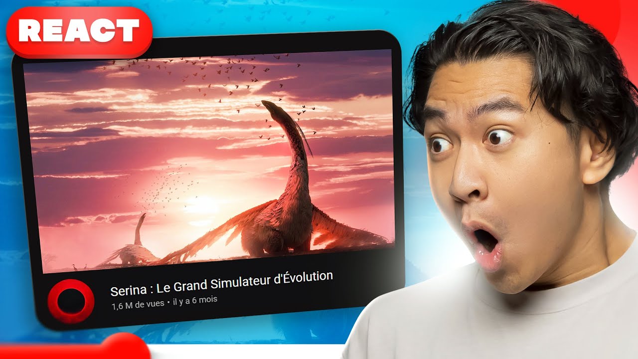 JE RÉAGIS AU PLUS GRAND SIMULATEUR DE L'ÉVOLUTION (react Ego)