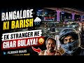 “Bangalore Ki Barish 🌧️ Stranger Ne Ghar Bulaya 😳 | Night Ride Vlog”#heavyrain#heavytrafic#nightride