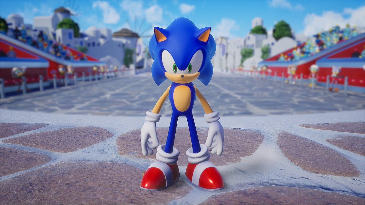 Playing as Sonic On-Foot! (Sonic Racing: CrossWorlds)