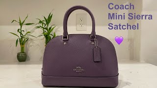 Coach Mini Sierra Satchel Review