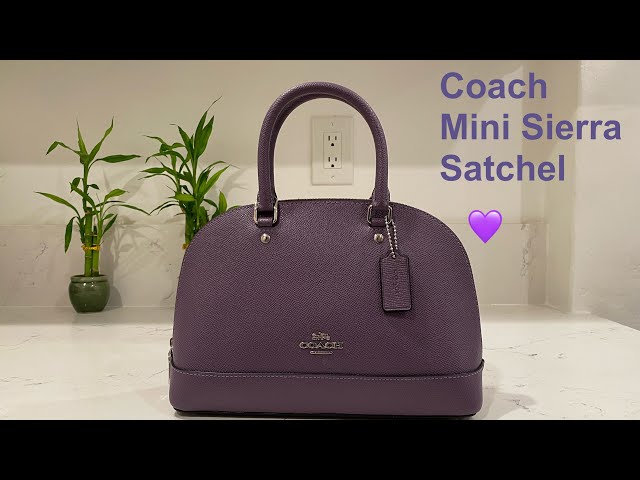 Coach Mini Sierra Satchel Review - YouTube