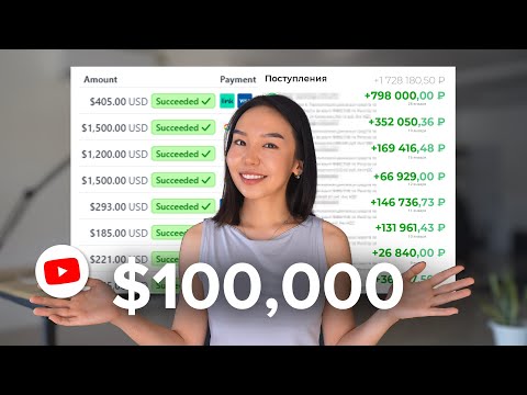 Как Заработать $100,000 на YouTube Без Монетизации в 2024