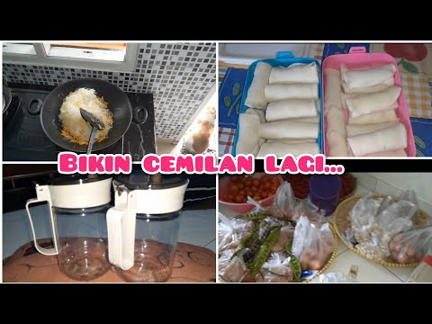 BIKIN CEMILAN SEDERHANA KROKET ISI BIHUN - YouTube