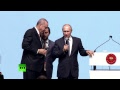 Путин и Эрдоган участвуют в церемонии завершения строительства морского участка «Турецкого потока»