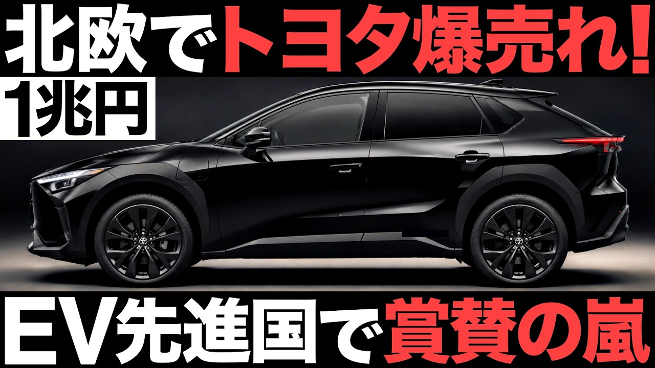 【衝撃】北欧で注文殺到！トヨタ製のSUVがとんでもない事態に！【1兆円】【海外の反応】
