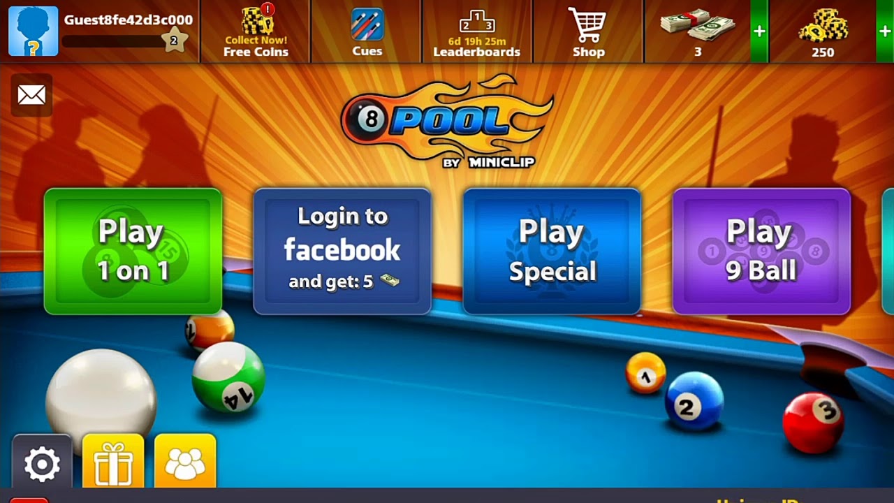 How to convert 8 ball pool guest Id into miniclip Id. - 