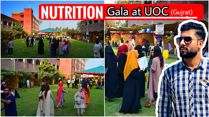 Nutrition Gala at UOC Gujrat ,University ka pehla ...