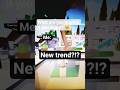 new trend?? #roblox #newtrend