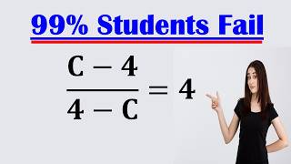 Solving a 'Harvard' University entrance exam |Find C?